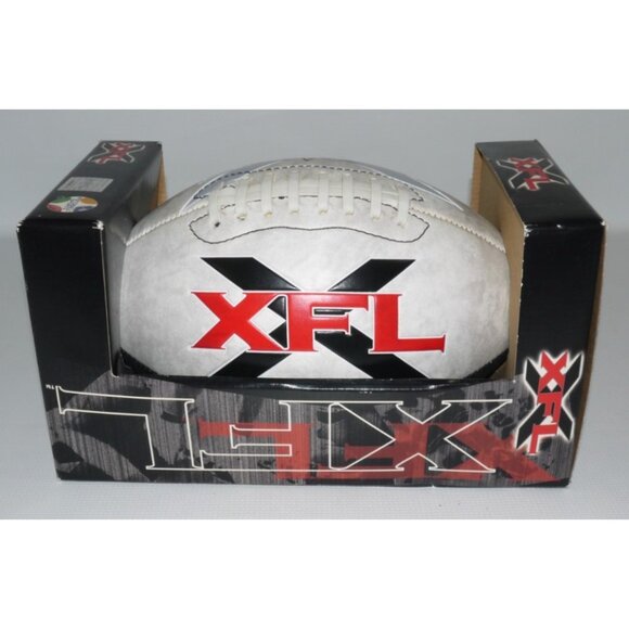 XFL Birmingham Thunderbolts regular size Football FOTOBALL 2001, NEW - Picture 2 of 3